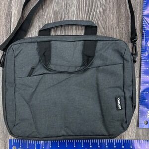 Lenovo Laptop Bag Messenger Shoulder Bag Briefcase Work Travel Gray‎ 15 inch